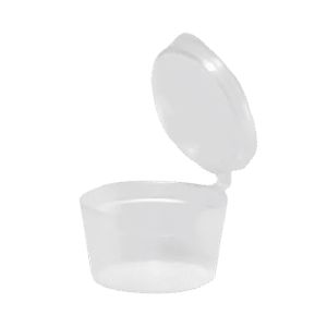 Saucenbecher 60ml mit Klappdeckel